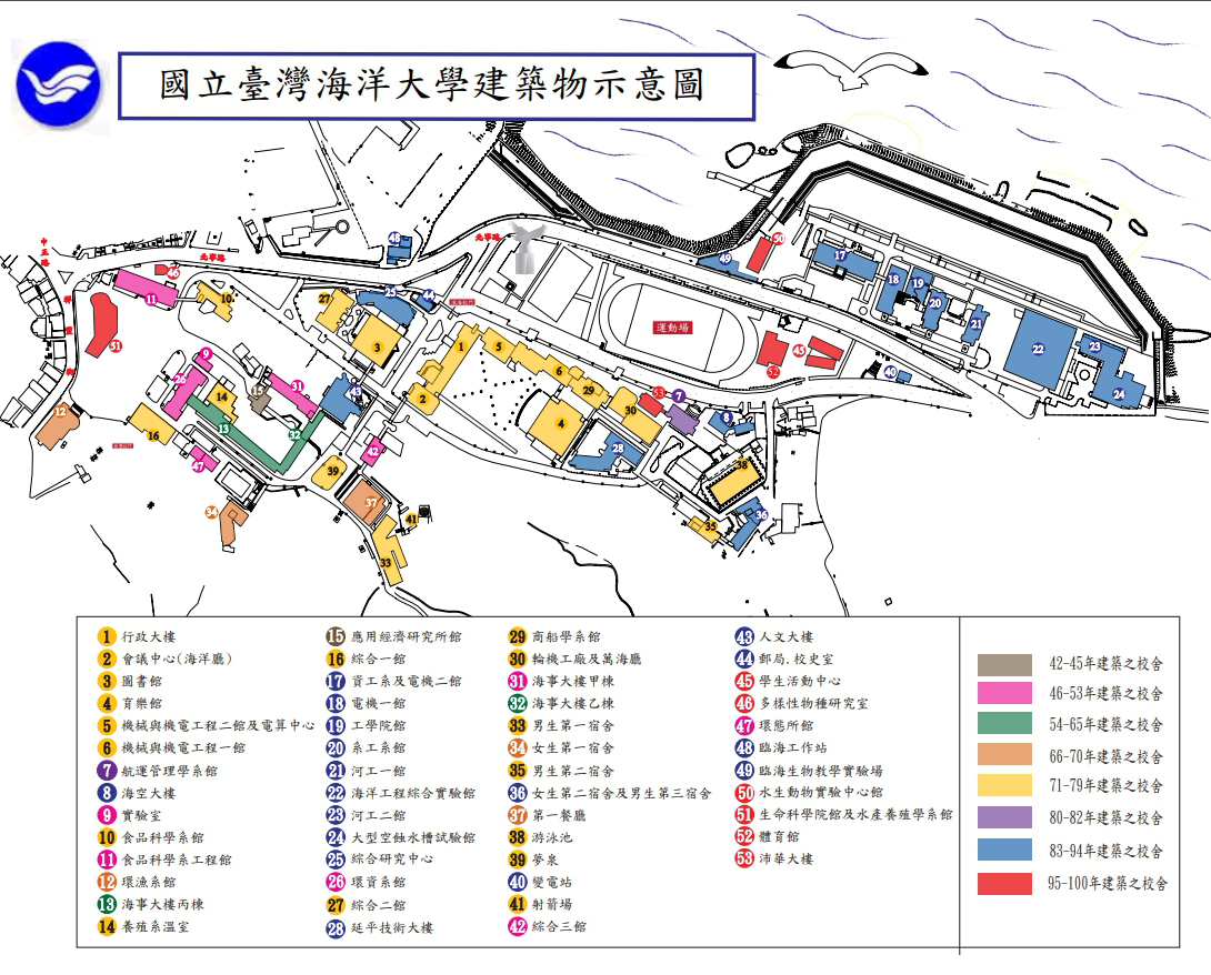 本校建物示意圖